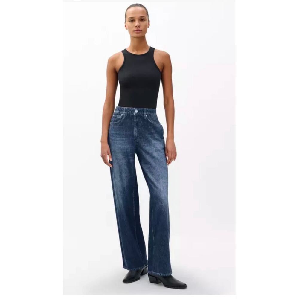 NWT Rag & Bone Miramar Wide-Leg Petra Pants - L